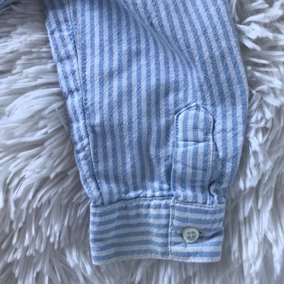 ❌Sold❌ 👔 Joe Fresh Blue Long sleeve Shirt 👔 - Picture 6 of 6